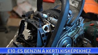 E10es benzin a kerti kisgépekhez [upl. by Aillij674]