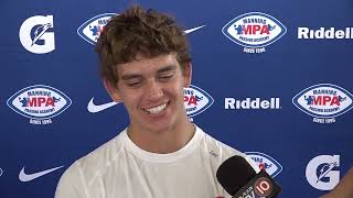 Bayou Time Sports Texas Quarterback Arch Manning at the Manning Passing Academy [upl. by Rochelle]