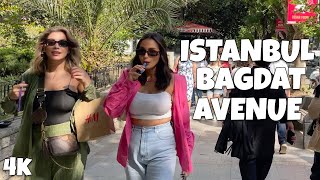 4K 🦊 Istanbul Walk 2022 Bagdat Avenue and Goztepe Park Walking Tour [upl. by Attecnoc]