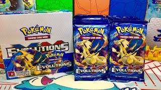 Pokemon Evolutions Booster Box Opening 36 Booster Packs [upl. by Civ]