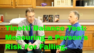 Tinetti Balance Test Measure a Persons Fall Risk For PTs Students amp the Layperson [upl. by Nomae96]