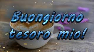 Frasi dolci buongiorno amoreinviare per augurare una buona giornata a lui o a lei [upl. by Amat]