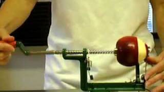 How to use Apple Peelerslicercorer [upl. by Noemad145]