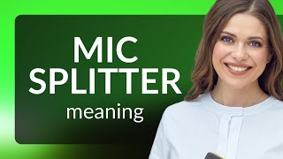 Understanding the Utility of a Mic Splitter [upl. by Bozovich]