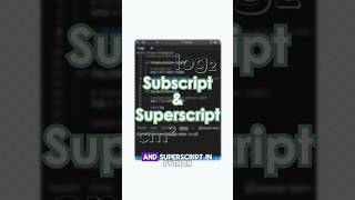 Python Subscript amp Superscript  Productivity Tip python coding programming pythontutorial [upl. by Bryana]