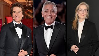 George Clooney pranked Tom Cruise and Meryl Streep posing as Brad Pitt ‘Everyone’s so terrified’ [upl. by Cattima38]