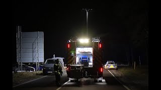 Landkreis NeuUlm Schwerer Verkehrsunfall am Ende eines Skiausfluges bei Weißenhorn [upl. by Elia]