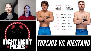 UFC Fight Night Ricky Turcios vs Brady Hiestand Prediction [upl. by Seabury899]