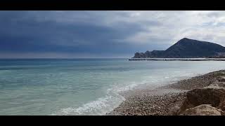 Altea beach in Spain 190323 in 4K [upl. by Boris]