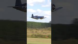 Can you HEAR IT Giant Scale RC F4U Corsair Whistling Death [upl. by Yelyac85]