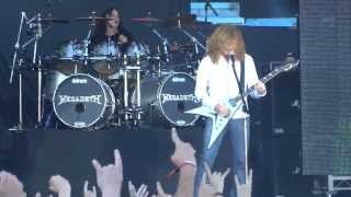 Megadeth  Sweating Bullets Live  Sonisphere 2013 Amnéville FR 20130609 [upl. by Annav]