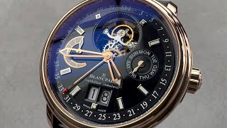 Blancpain Leman Tourbillon Semainier Grande Date 2925363053B Blancpain Watch Review [upl. by Edward]