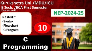 C nested if Program  C Program to find smallest of three  Btech  BCA  C programming  C code [upl. by Lauzon]