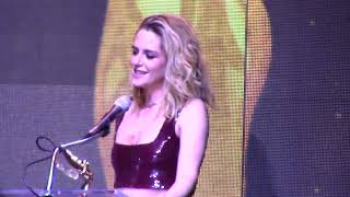 Kristen Stewarts Speech at HCA Film Awards 2022 [upl. by Noonberg870]