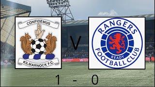 Kilmarnock v Rangers 10 Kilmarnock shock [upl. by Nicolis]