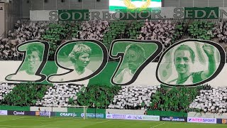 Hammarby  Manchester City 12 2024 TIFO [upl. by Gonnella]