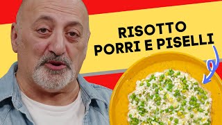 Risotto porri e piselli [upl. by Lihkin]