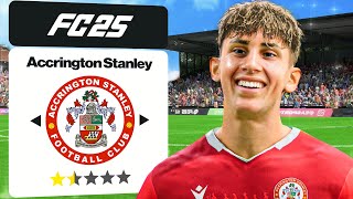 FC 25 ACCRINGTON STANLEY CAREER MODE  3 YOUTH ACADEMY STAR [upl. by Nytsrik880]