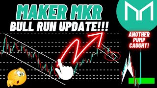 Maker MKR Crypto Coin Bull Run Update [upl. by Tor]