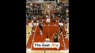 Michael Jordan came out of NOWHERE for that dunk 😳 Put back off the freethrow NBA [upl. by Jaymie]