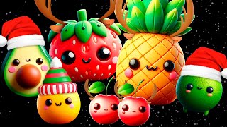 Baby Fruit Dancing with Happy Christmas Music Mix [upl. by Darej]