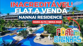 INACREDITÁVEL FLAT A VENDA EM CONDOMÍNIO COM  DE 32 PISCINASNANNAI RESIDENCE  PORTO DE GALINHAS [upl. by Ernie707]