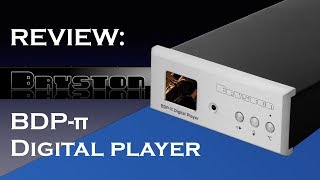 Bryston BDP π digital player [upl. by Nnahgiel]