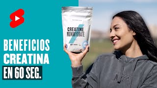 Beneficios de la Creatina en Mujeres 🌟 Te lo cuento en 60 Seg 💯 [upl. by Nanji]