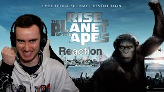 First Time Watching Rise of the Planet of the Apes 2011 Let’s Goooo Cesar [upl. by Suhploda]