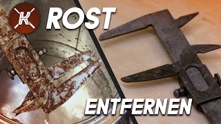 Rost mit Essig entfernen  So gehts [upl. by Allegna]