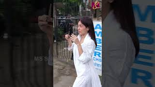 Bhumi Pednekar Spotted At Kromakay Salon In Juhu  bhumipednekar shorts viral [upl. by Amla]