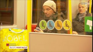 Neue SitzplatzPiktogramme in Wiener Linien Fahrzeugen [upl. by Yramesor423]