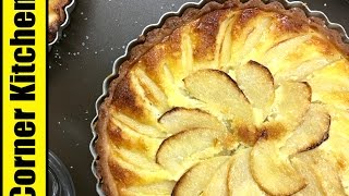 週末就做這個吧「阿爾薩斯蘋果塔」好不好  Tarte alsacienne aux pommes角落廚房Corner Kitchen [upl. by Anazraf406]