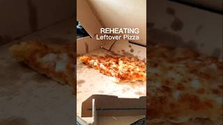 How to reheat leftover pizza without oven Pizza Reheating [upl. by Elacim17]