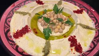 LE HOUMOUS RECETTE LIBANAISE RAPIDE ET FACILE À RÉALISER [upl. by Ahsinit]