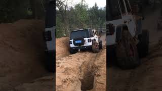 Jeep Wrangler Offroad Driving  Funny Driver shortvideo [upl. by Rodd48]