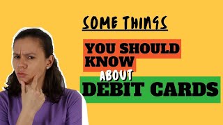 Banking Basics What you Should Know About Debit Cards  Financial Literacy for Teens [upl. by Aneetsirk]