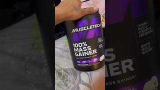 Muscletech 100 mass gainer  Get superior mass gains  Supplements facts [upl. by Faxan714]