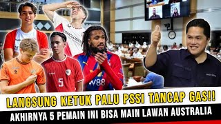 LANJUTKAN PAK ERICK  5 PEMAIN NATURALISASI INI DIPASTIKAN MAIN LAWAN AUSTRALIA DAN BAHRAIN [upl. by Aikaj]