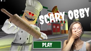 Escape Papa Pizzas Pizzeria Can You Survive This SCARY OBBY in Roblox [upl. by Belier]