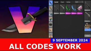 ALL CODES WORK MMV ROBLOX  SEPTEMBER 9 2024 [upl. by Hofmann446]