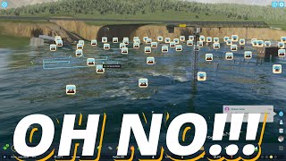 Ooops Flooded My New City Cities Skylines 2 [upl. by Eenolem239]