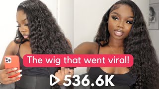 MUST WATCH THE WIG THAT WENT VIRAL LOOSE DEEP WAVE HAIR Ft WIGGINS HAIR [upl. by Nollek888]