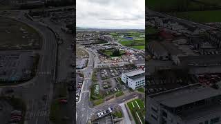 Portlaoise CoLaois Ireland dance music djimini4pro ireland dronevideo ireland [upl. by Ahsimaj]