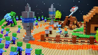 LEGO Wars Movie Compilation  Lego Stop Motion Minecraft Animation [upl. by Freeman]