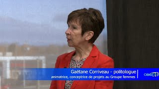 Entrevue  Gaëtane Corriveau politologue  28 octobre 2024 [upl. by Nauqed]