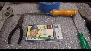 Breaking a Graded Card Case GAI regrade by PSA HOW TO Break Crack Open Graded cards BGS PSA SGC [upl. by Swerdna219]