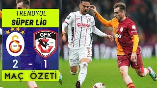 GALATASARAY 2  1 GAZİANTEP FK  MAÇ ÖZETİ  SÜPER LİG 29012024 [upl. by Myo]