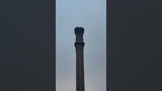 Workmen on top of Listers Mill Chimney [upl. by Kirima280]