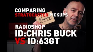 Comparing the Radioshop Pickups ID Chris Buck vs ID63GT Pickup set [upl. by Ramedlav]